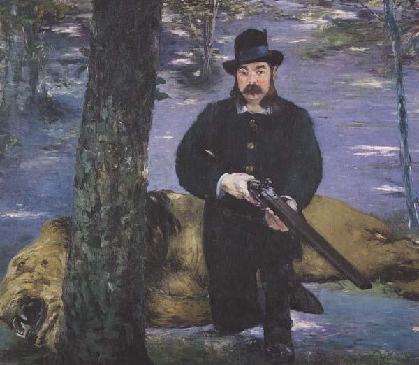Edouard Manet Eugene Pertuiset,le chasseur de lions (mk40) China oil painting art